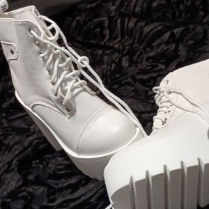 White boots